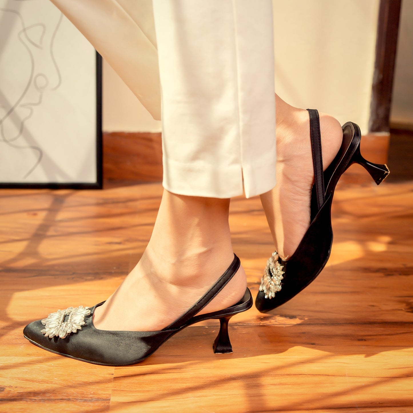 ZX Christina Slingback Heeled Sandal