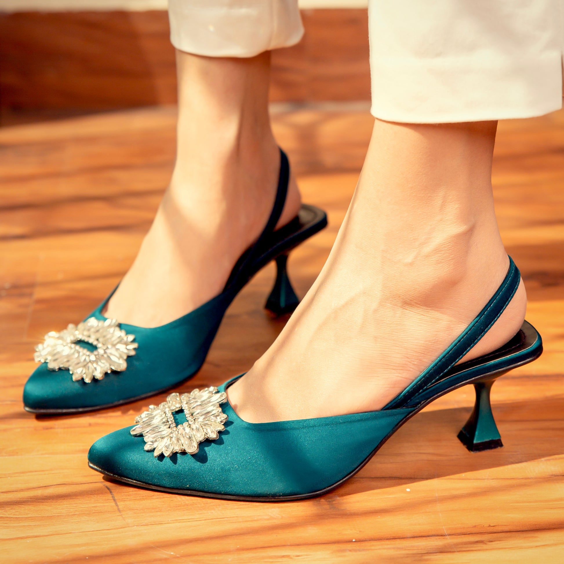 ZX Christina Slingback Heeled Sandal