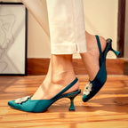 ZX Christina Slingback Heeled Sandal